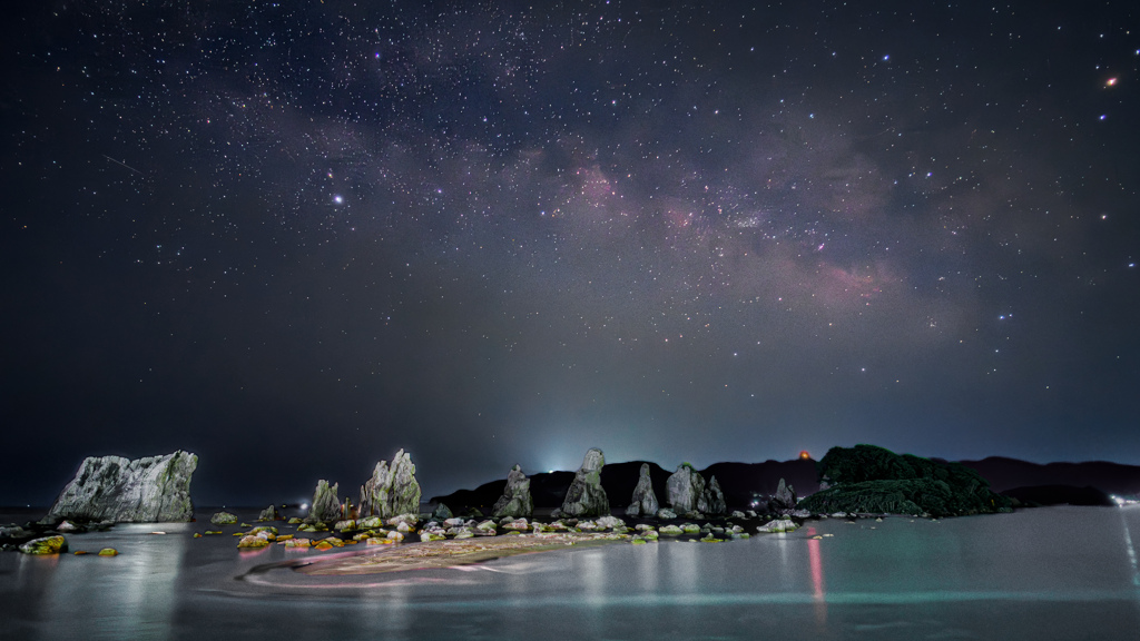 『橋杭岩の夜』
