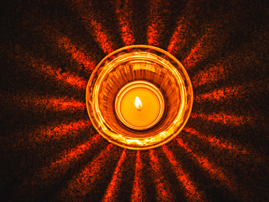 ガラスの中の『太陽』だ！