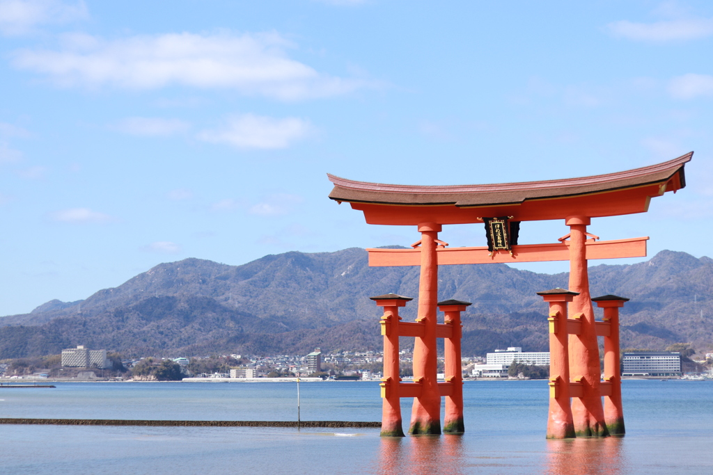 厳島神社 大鳥居