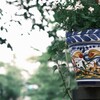 街中で