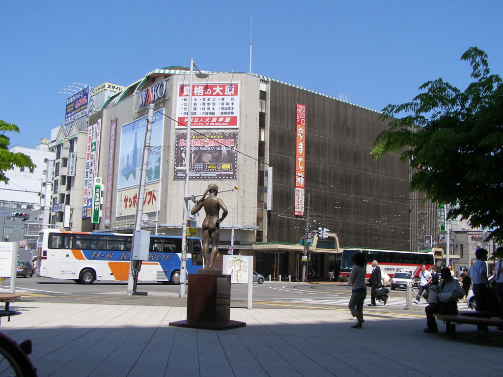 函館駅前 旧WAKOビル