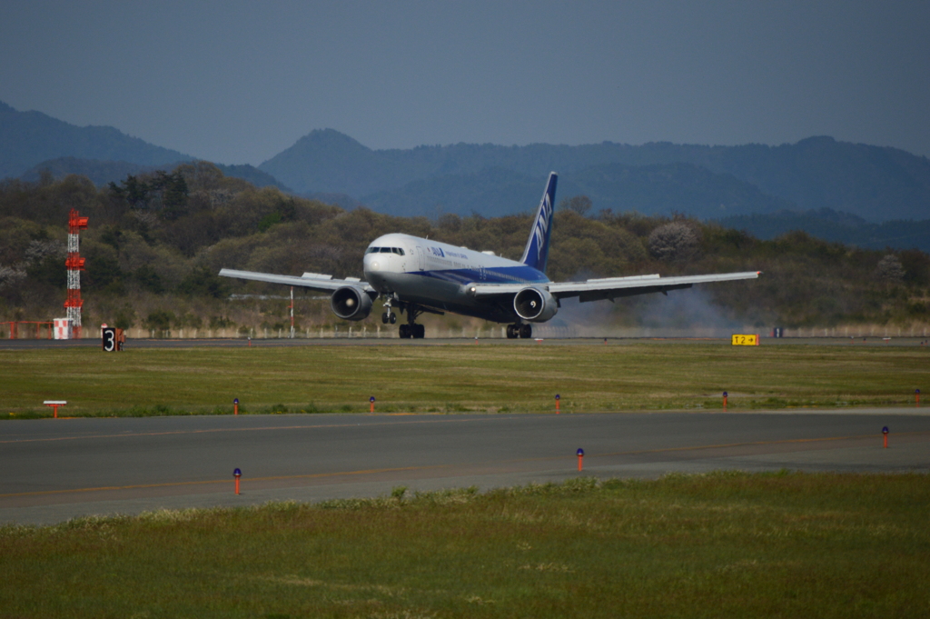 nice landing！