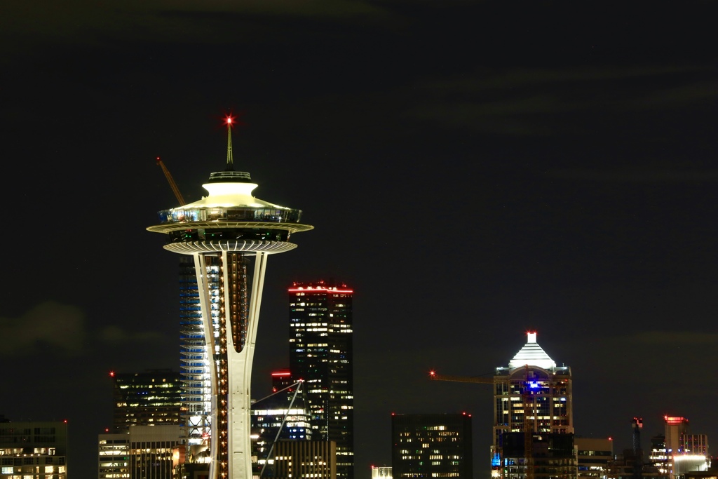 シアトルの夜景