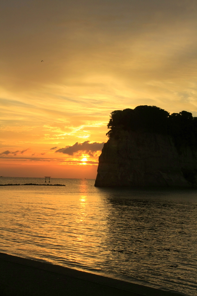 見附島　（2012年）