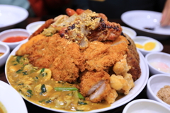 ココイチトッピング全部盛り