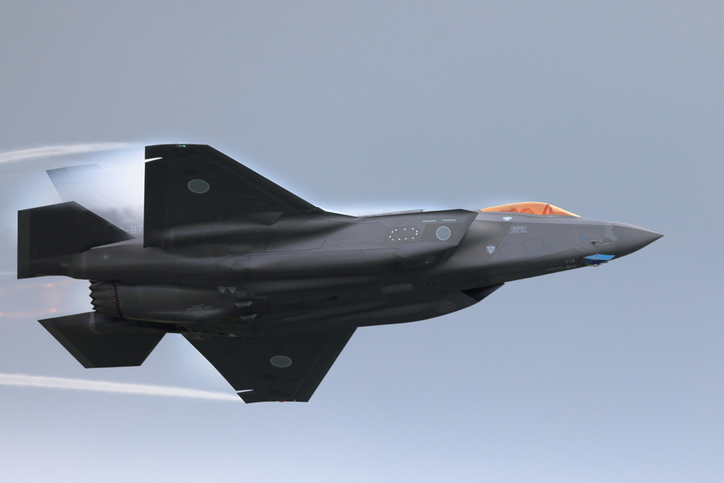 F35A　横姿　（2023年三沢航空祭）　