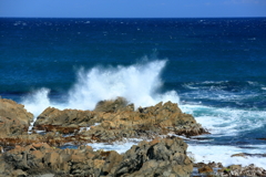 尻屋崎灯台付近