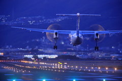 伊丹空港千里川側