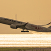 羽田遠征 A350 離陸