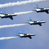 ブルーインパルス　編隊飛行（2023年三沢航空祭）
