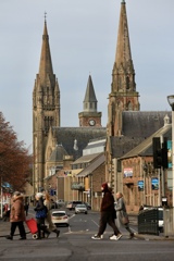 インヴァネスの街並み インヴァネスの街並み