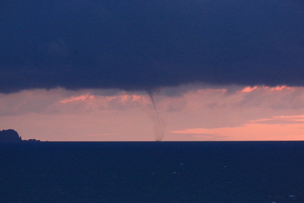 海上竜巻