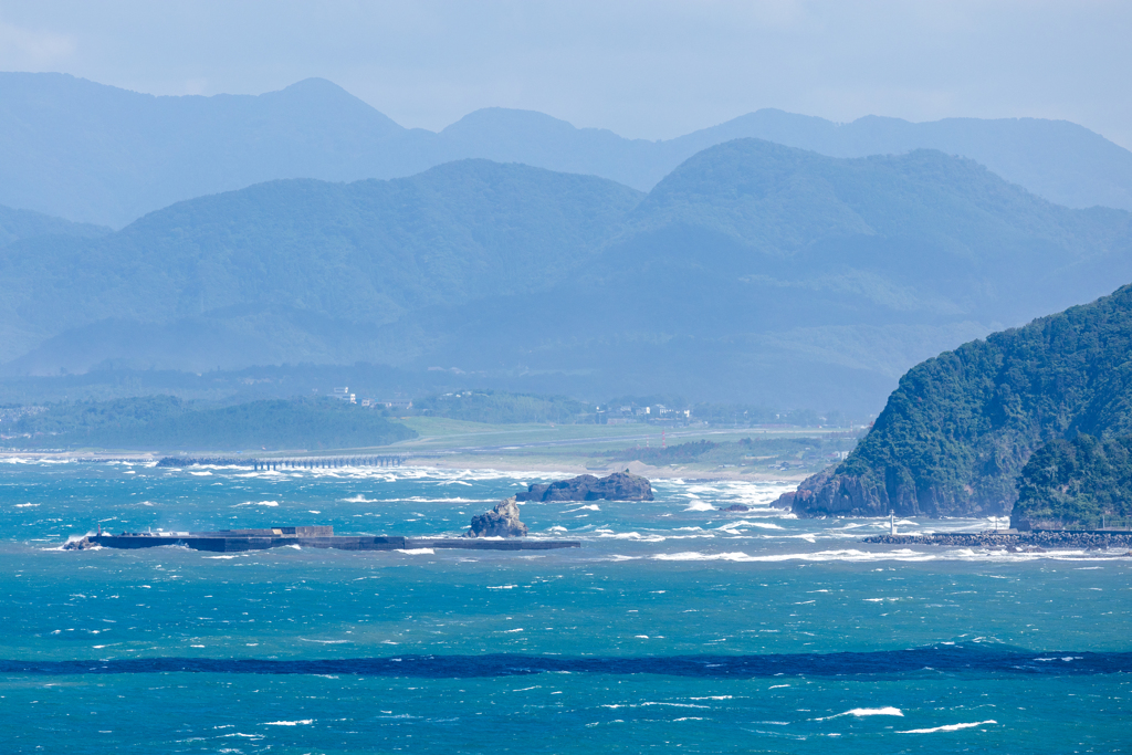 鳥取県魚見台より