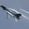 F-16 Fighting Falcon　上昇（2023年三沢航空祭）　