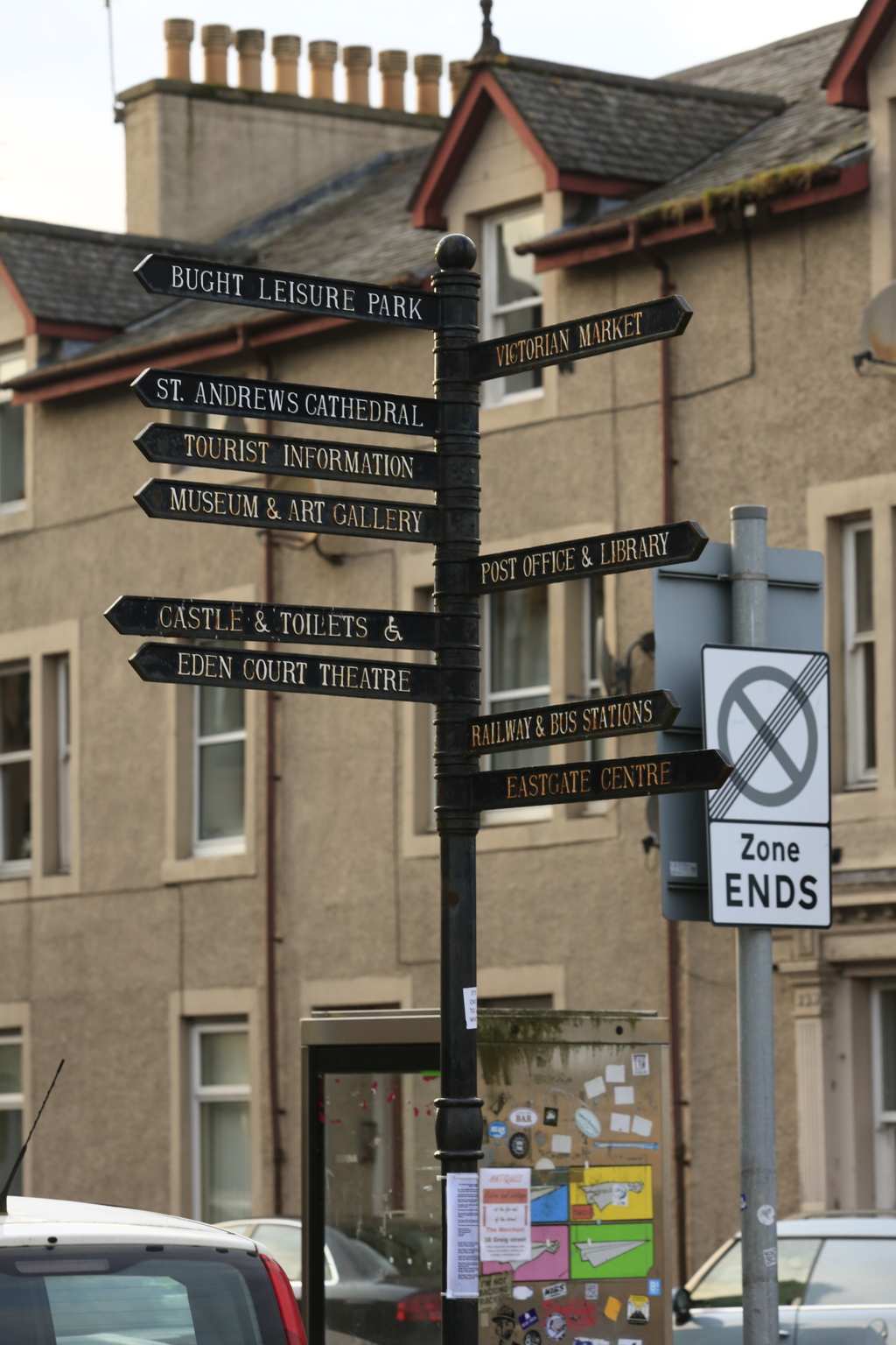 インヴァネスの街並み