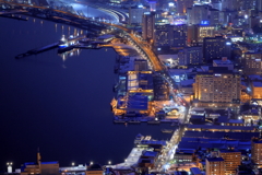 函館夜景　ベイサイド
