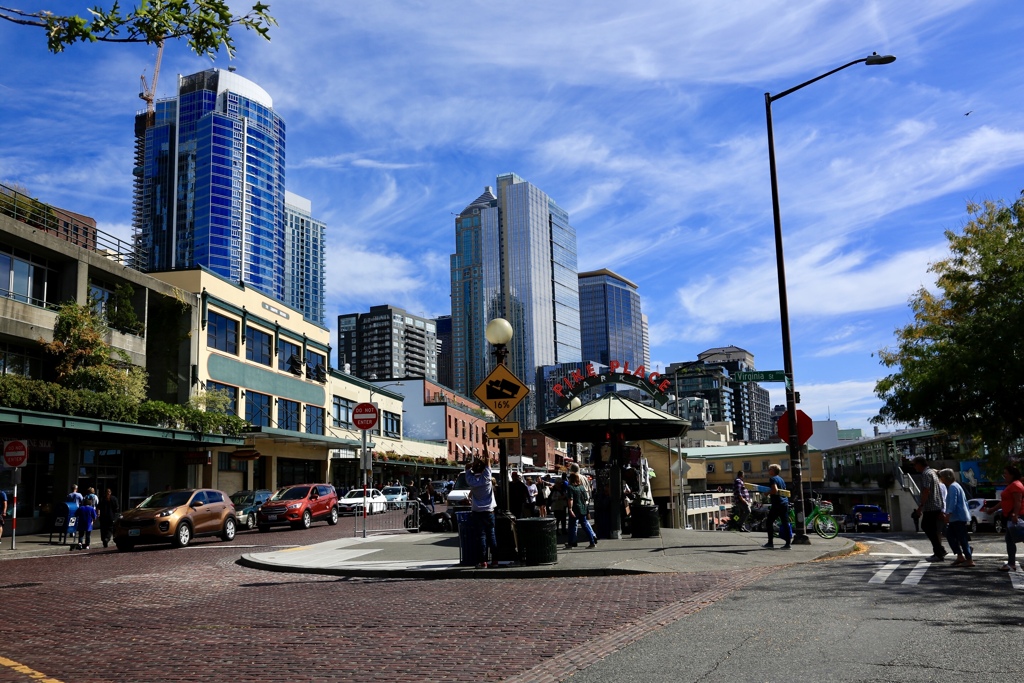 シアトルの街並み