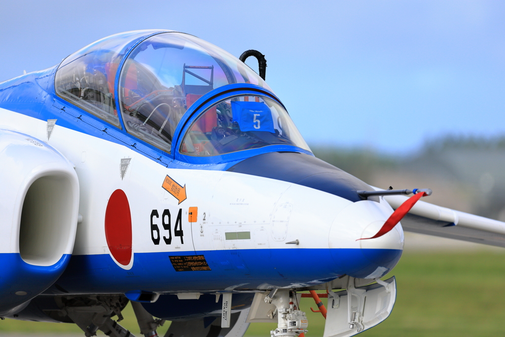 ブルーインパルス　御近影！？（2023年三沢航空祭）