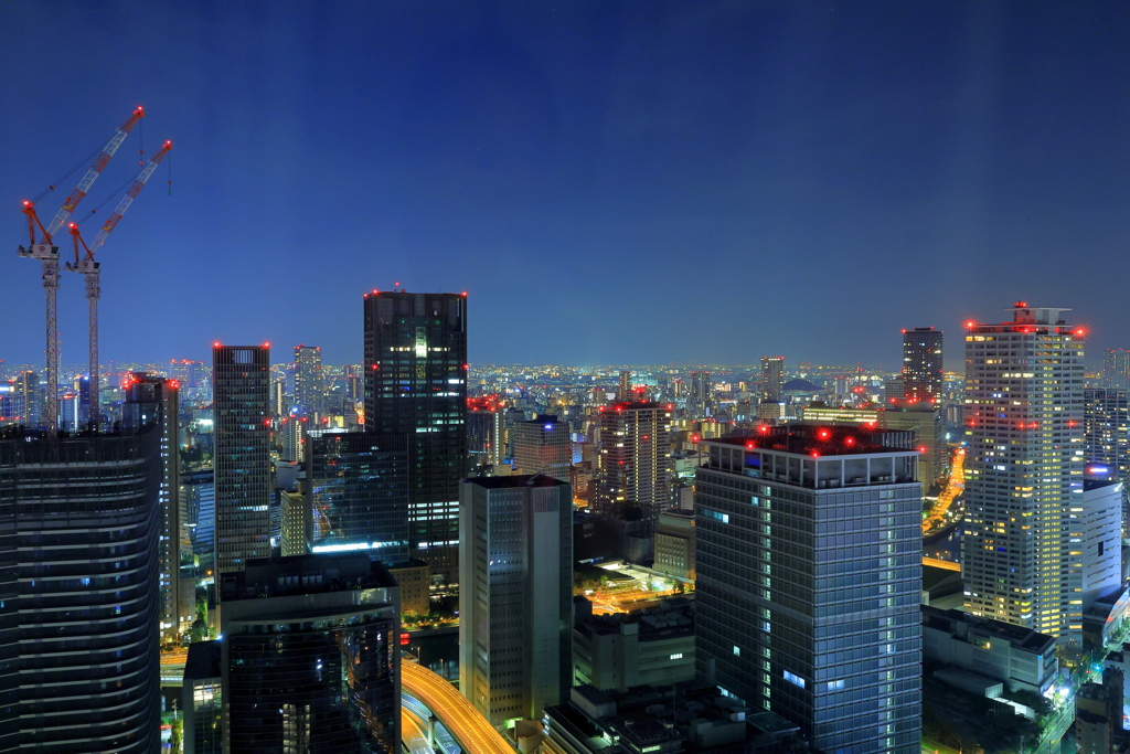 梅田の夜景