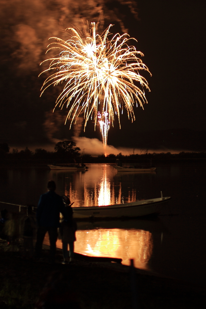 夏の花火