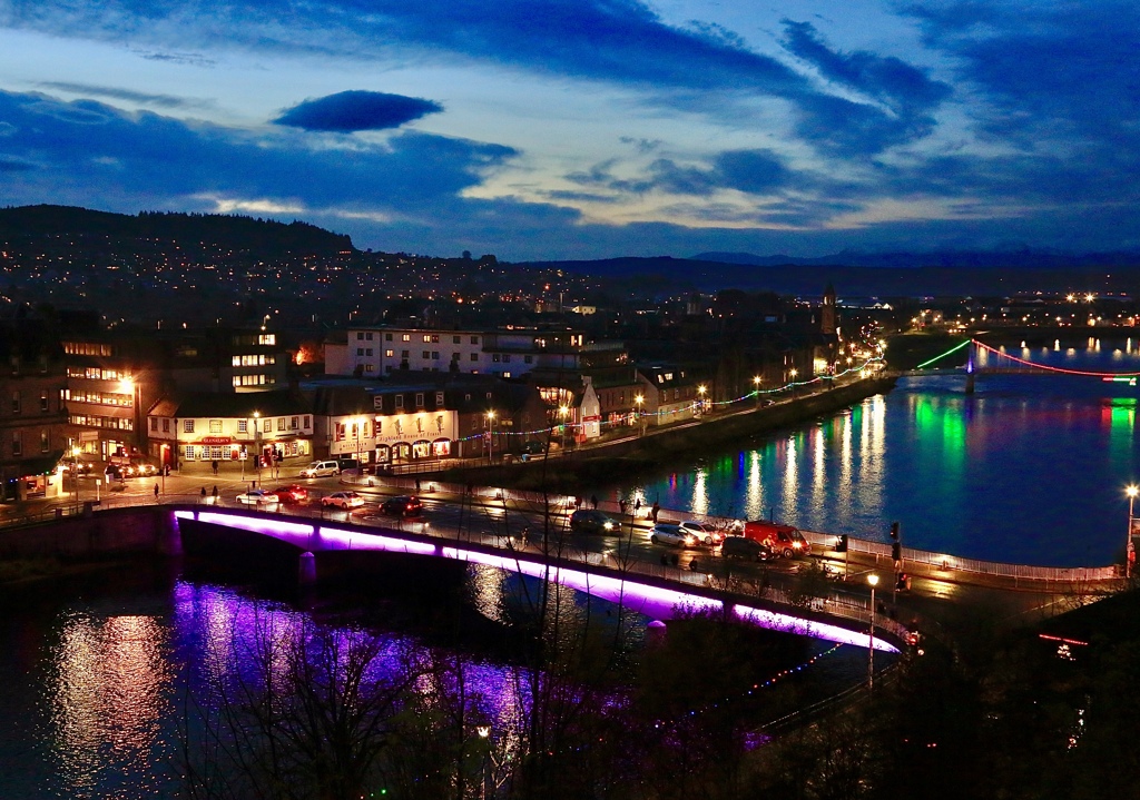 インヴァネス夕景