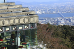 眉山公園展望台より