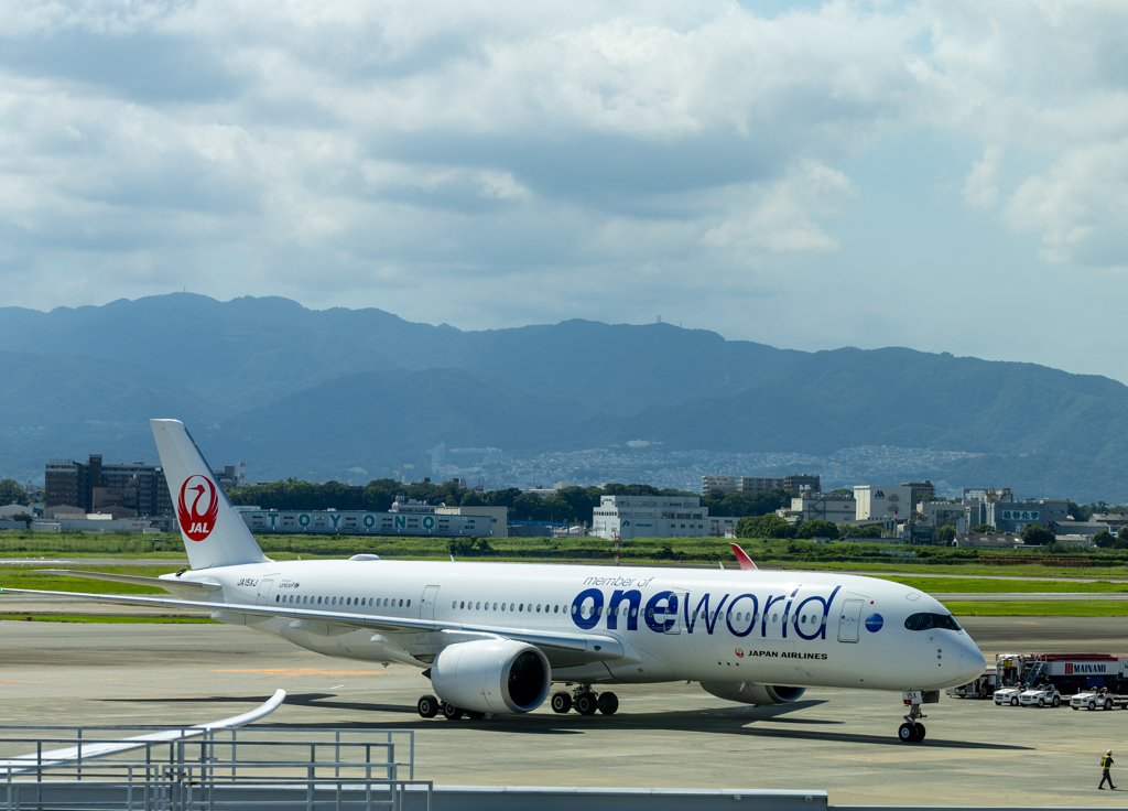 伊丹空港にて