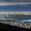 大阪方面の夜景