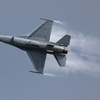 F-16 Fighting Falcon　腹見せ（2023年三沢航空祭）　