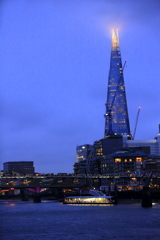 ロンドンの夕景