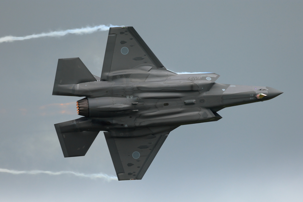 F35A　下面側　（2023年三沢航空祭）　