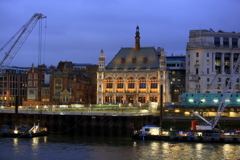 ロンドンの夕景