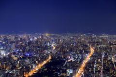 大阪の夜景