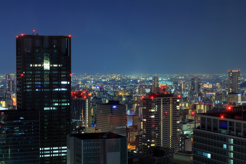 梅田の夜景