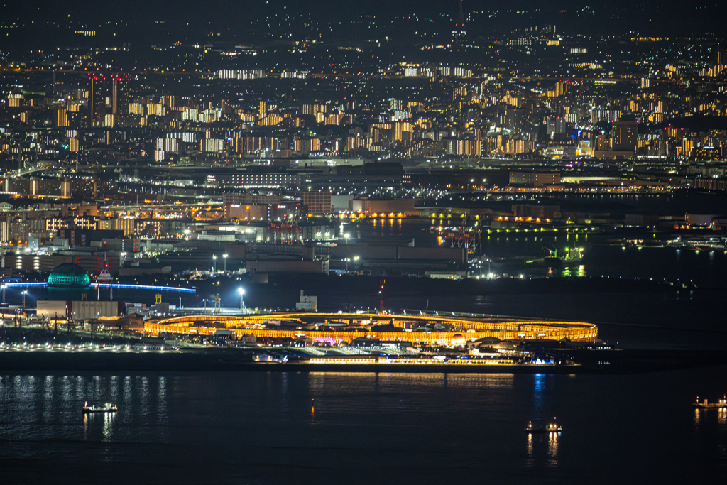 大屋根リング夜景