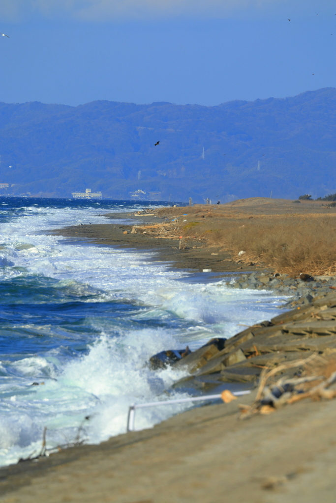 西ノ浜風力発電所(通称「エグザイル風車」)