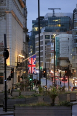 ロンドンの夕景