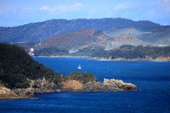 鳥羽展望台付近より