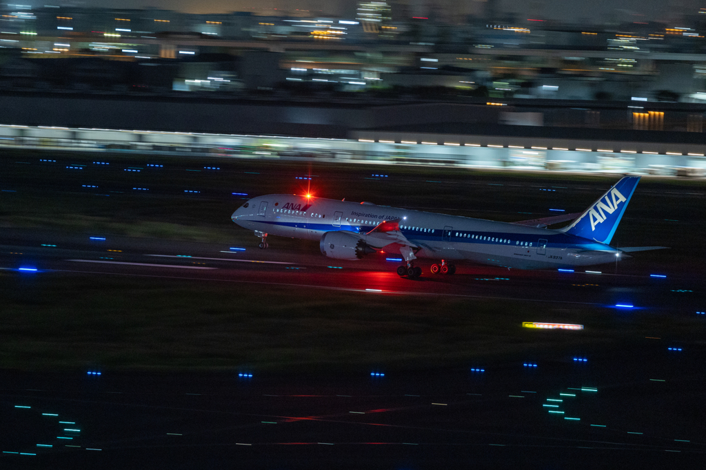 羽田遠征　夜撮