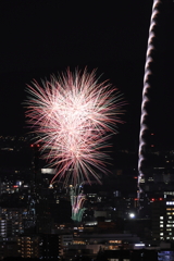 やってもた～～～（花火大会の画角読みはずれ）