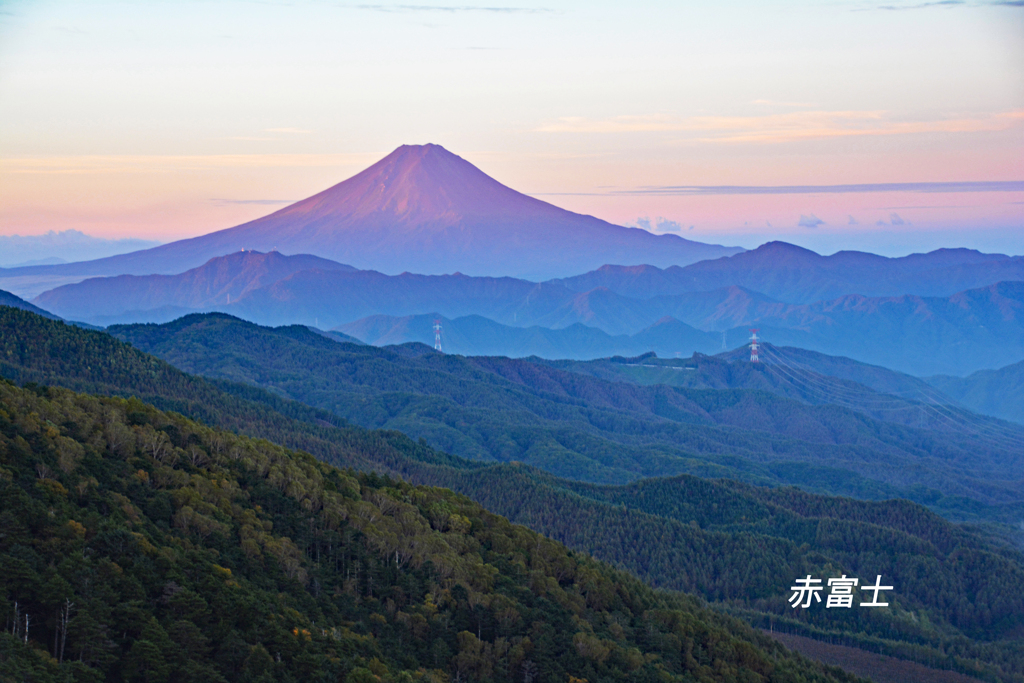 大菩薩嶺稜線からの光景(2)