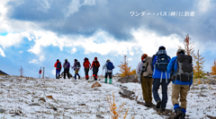カナダの山旅C　アシニボイン山麓トレッキング(1)：ワンダー・パス(20)
