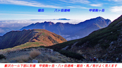 仙丈ケ岳登頂の山旅2001：2日目(17)