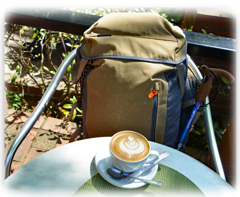 ラテ・アートとマイザック