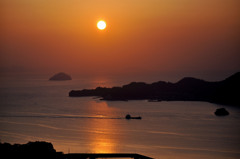 ゆったりとした瀬戸内の朝の始まり