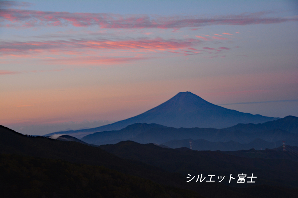 大菩薩嶺稜線からの光景(1)