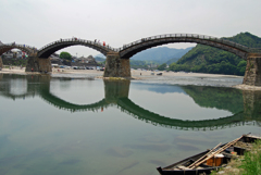 錦帯橋の静寂(山口県・岩国市)