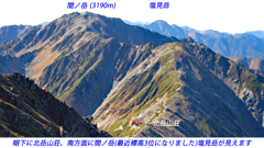 北岳登頂の山旅2006：2日目(27)