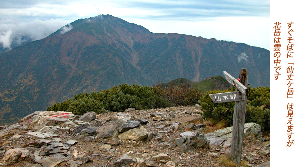 甲斐駒ヶ岳登頂の山旅2005(10)