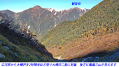 北岳登頂の山旅2006：1日目(2)